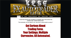 Desktop Screenshot of fxautotraderelite.com